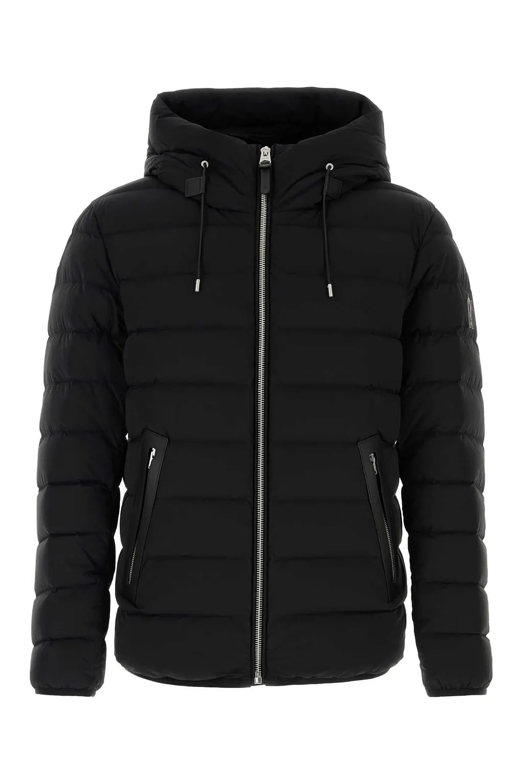 Mackage Black Stretch Nylon Jack Down Jacket