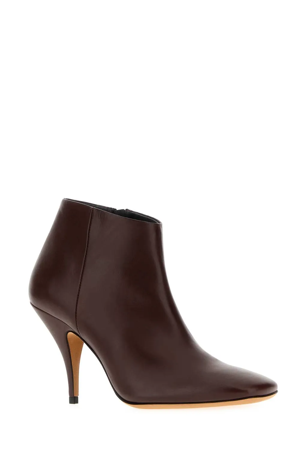 Jude Chocolate Leather Credo Ankle Boots