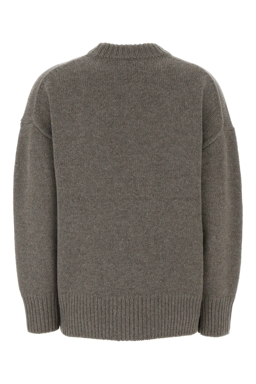 Co Grey Wool Blend Oversize Sweater