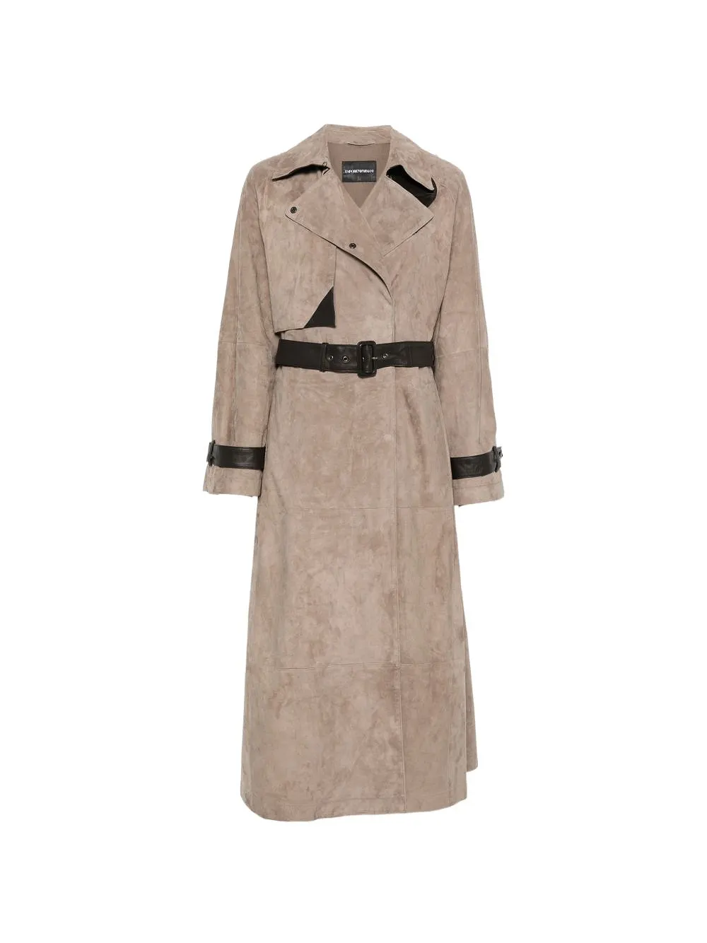 Emporio Armani Capsule Leather Trench Coat