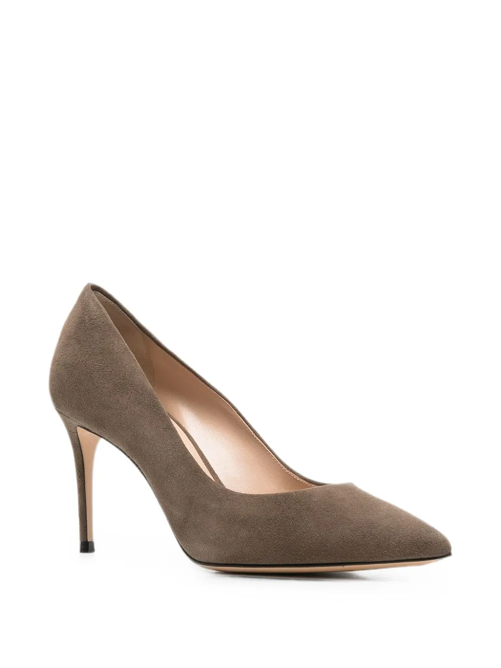 Casadei Suede Learher Pumps