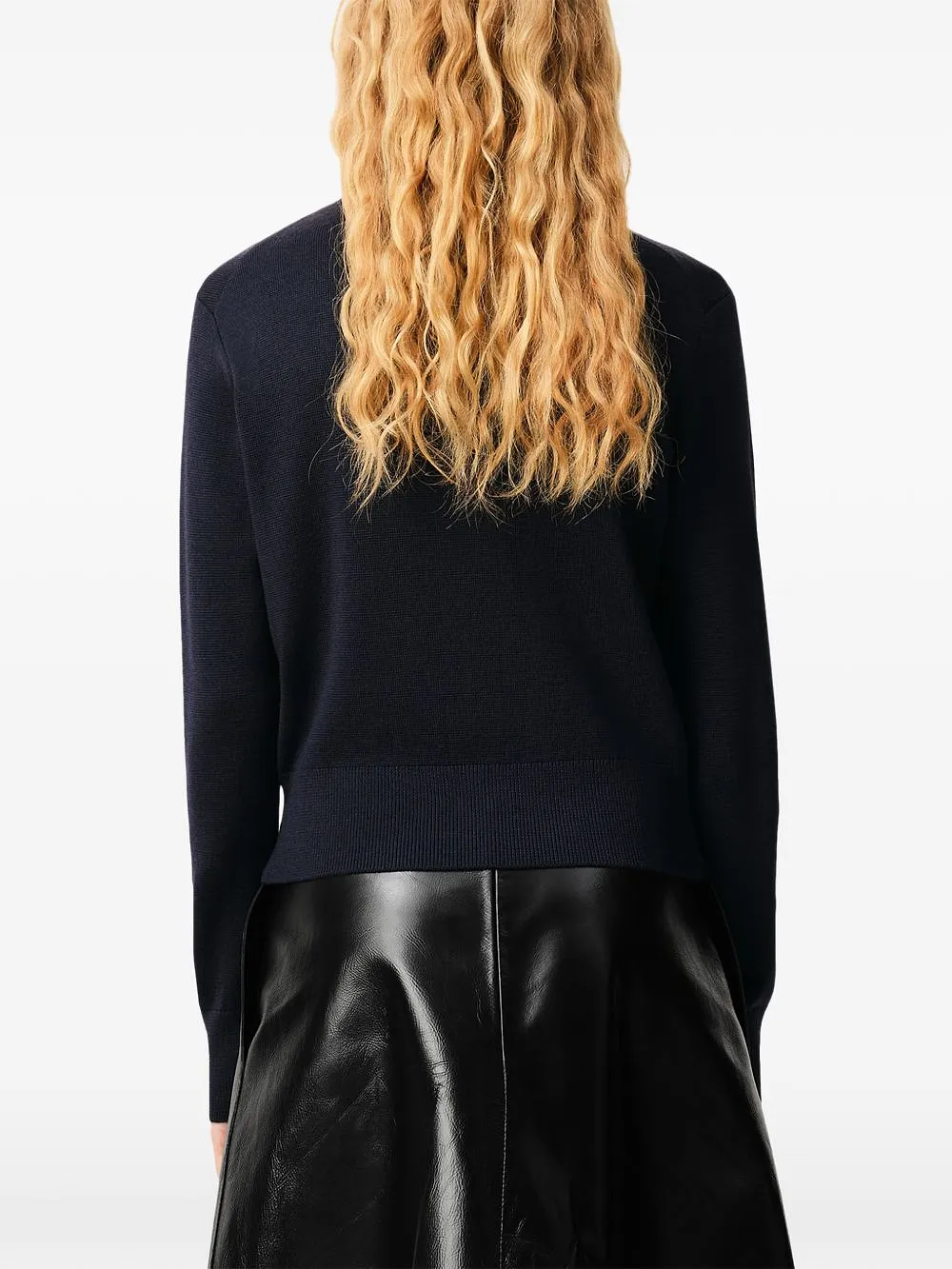 Ami Paris Ami De Coeur Wool Cardigan