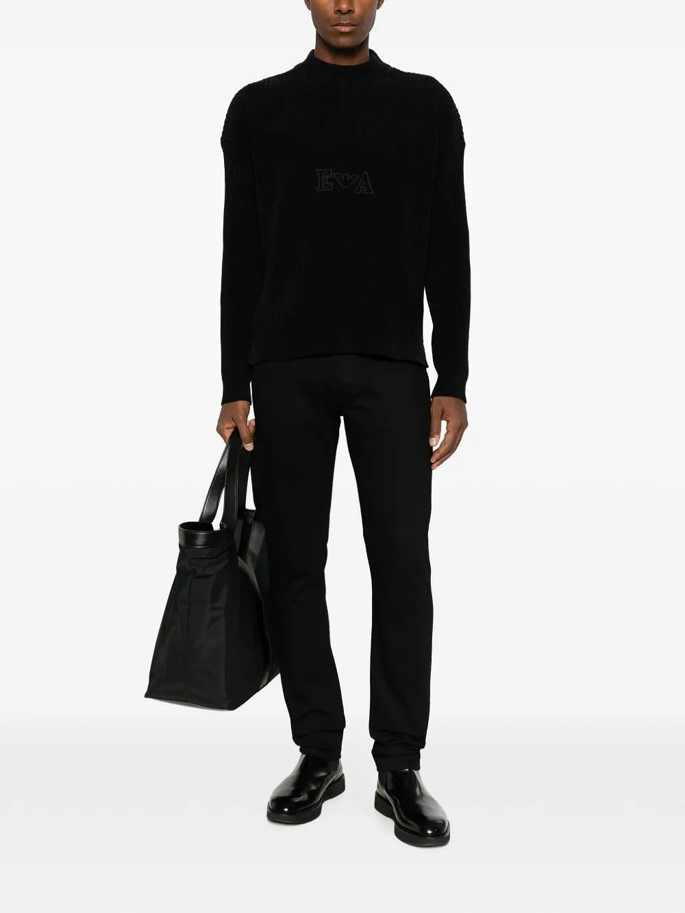 Emporio Armani Capsule Cotton Crewneck Sweater
