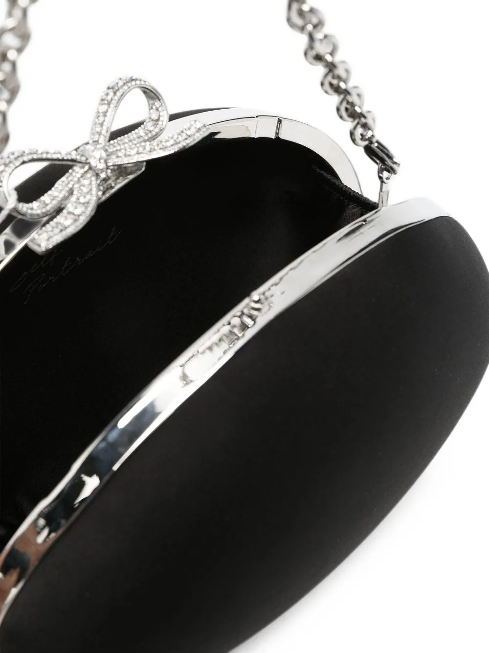 Self Portrait Satin Clutch