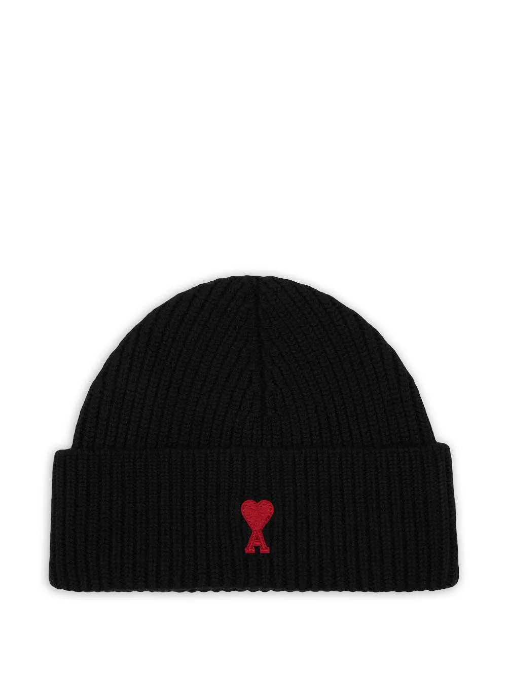 Ami Paris Ami De Coeur Wool Beanie