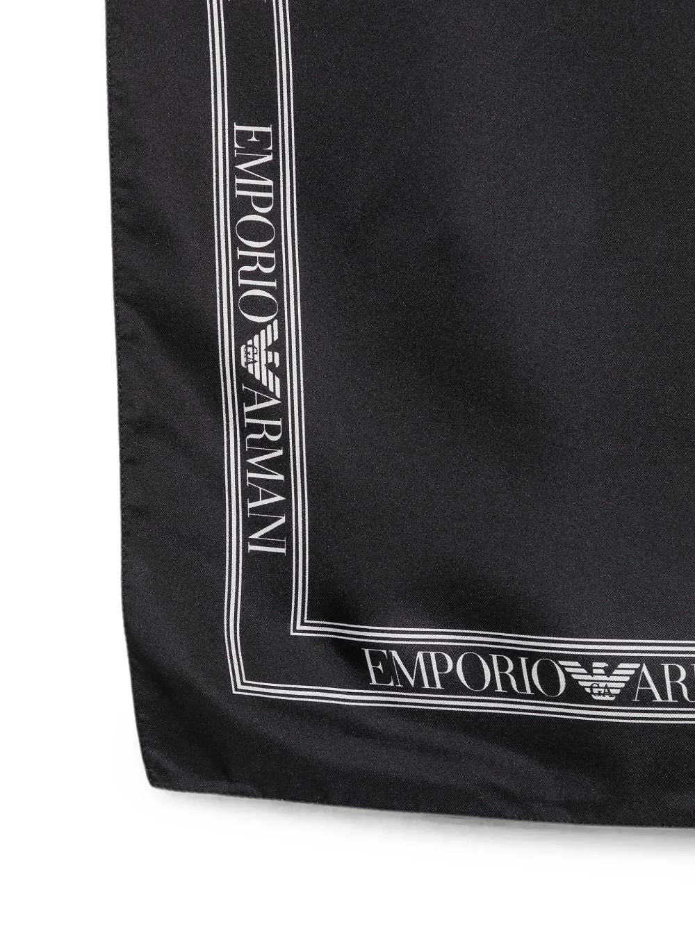 Emporio Armani Capsule Printed Silk Foulard