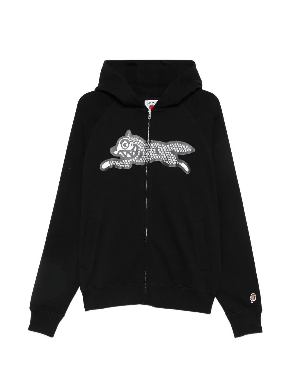 Icecream Logo Cotton Hoodie