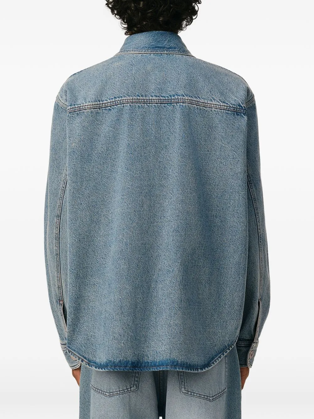 Ami Paris Ami De Coeur Denim Shirt
