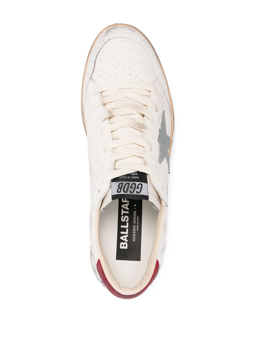 Golden Goose Ball Star Leather Sneakers