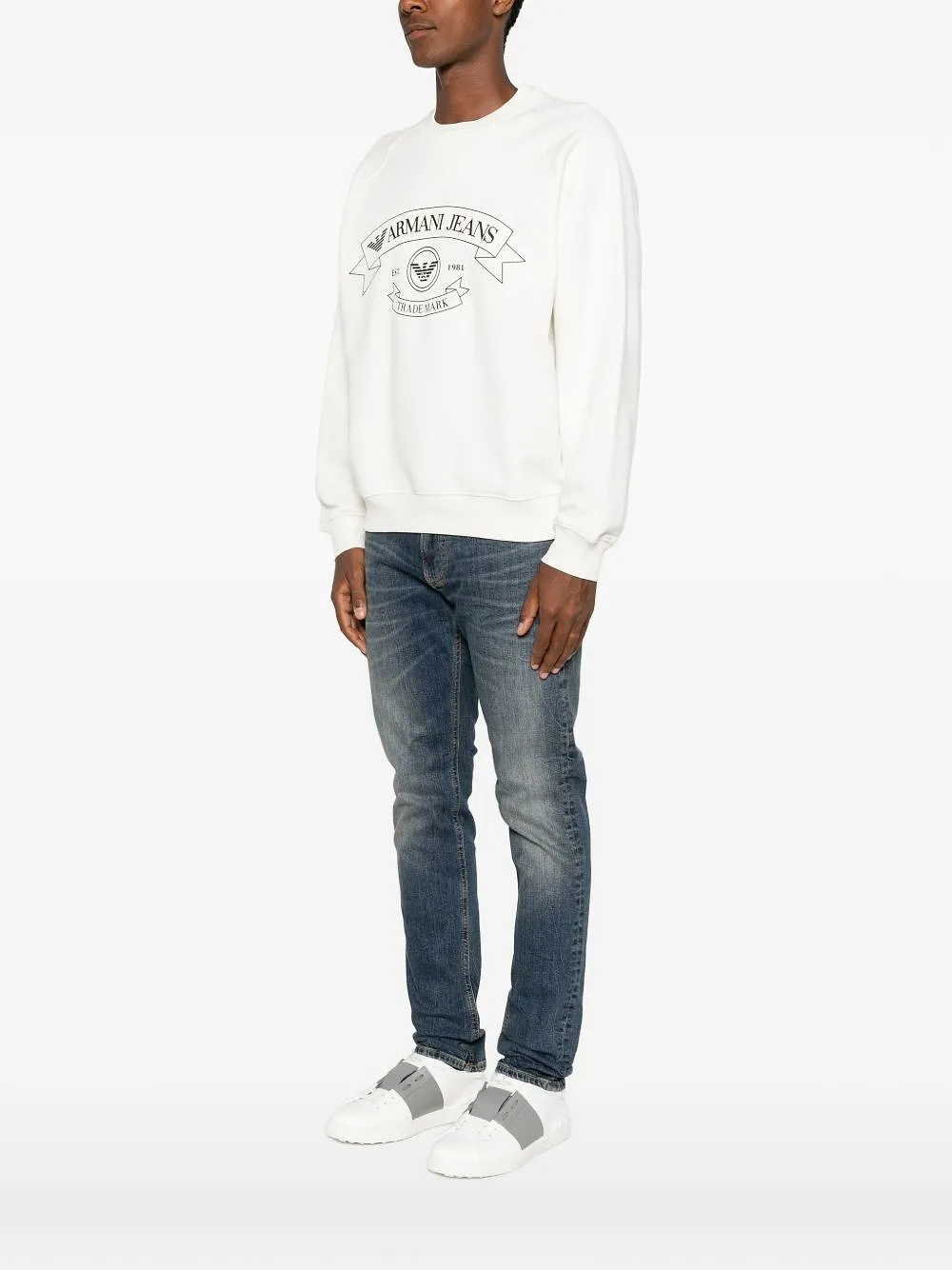 Emporio Armani Capsule Logo Cotton Sweatshirt