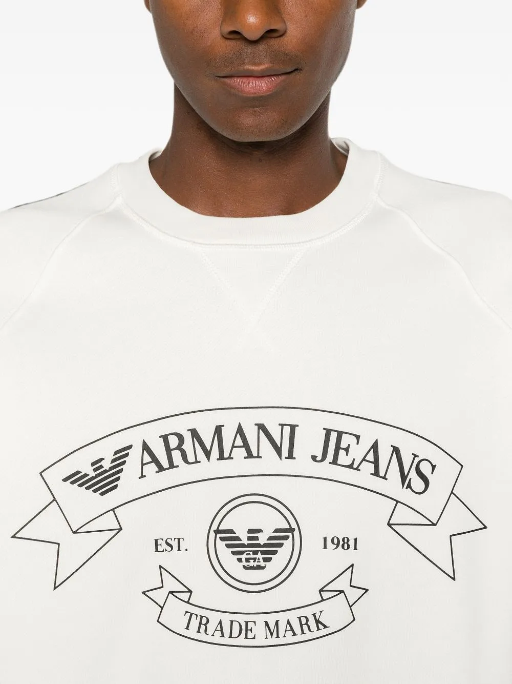 Emporio Armani Capsule Logo Cotton Sweatshirt