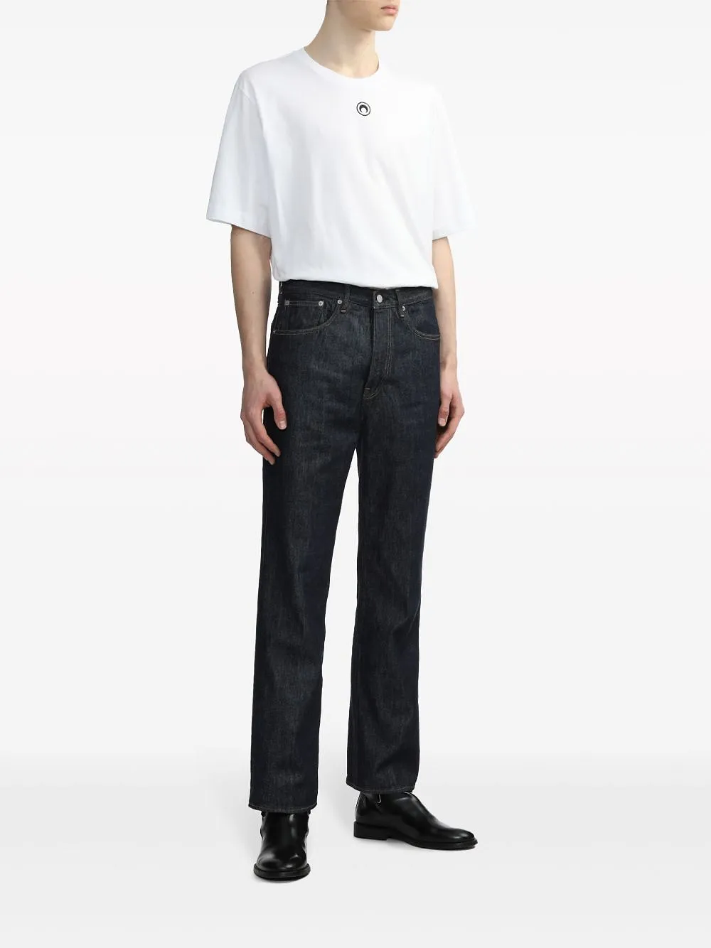 Auralee Twist Denim Jeans