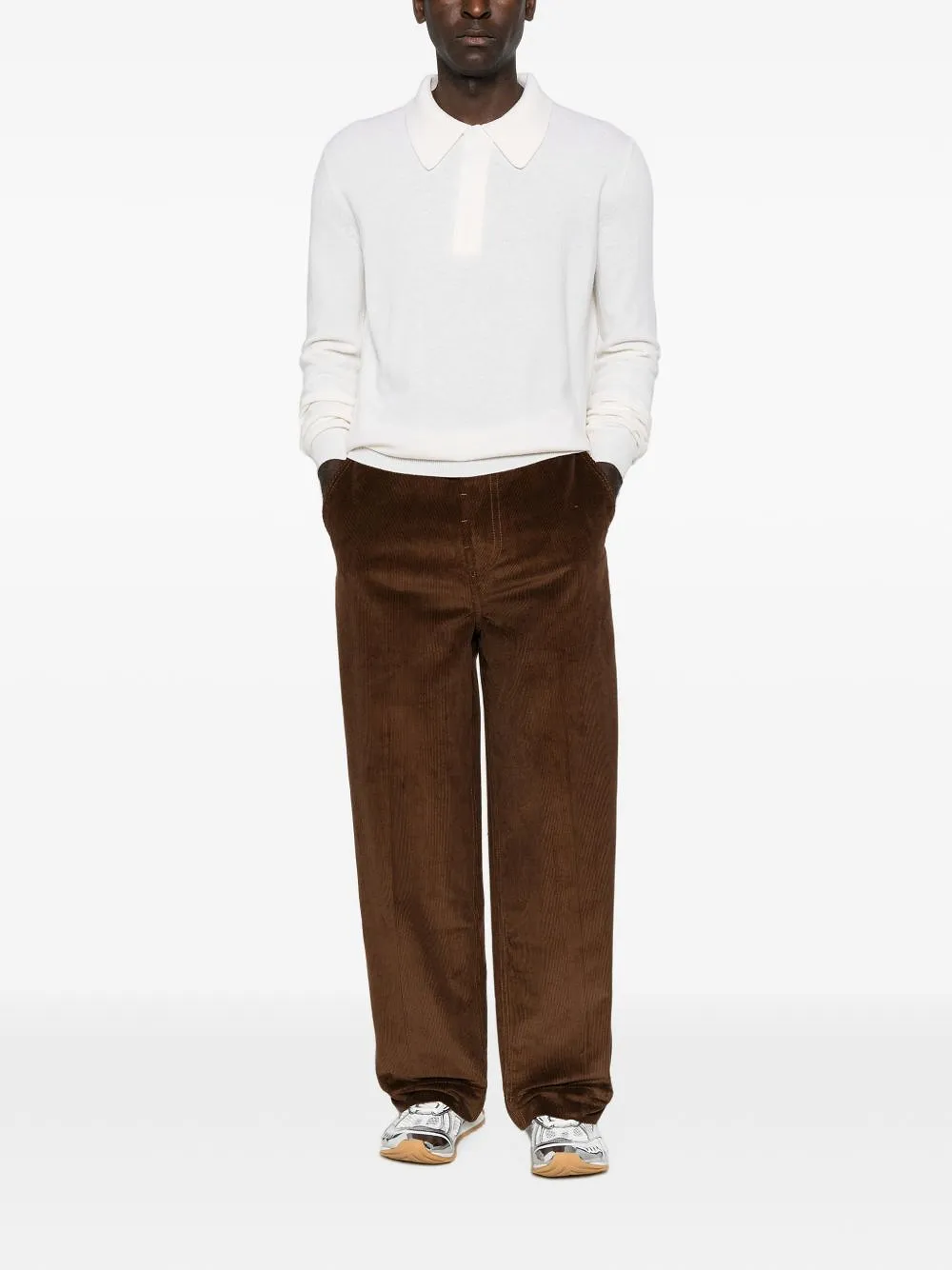 Ami Paris Velvet Trousers