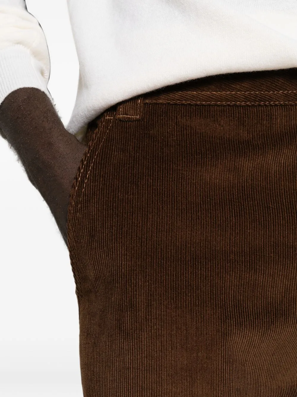 Ami Paris Velvet Trousers