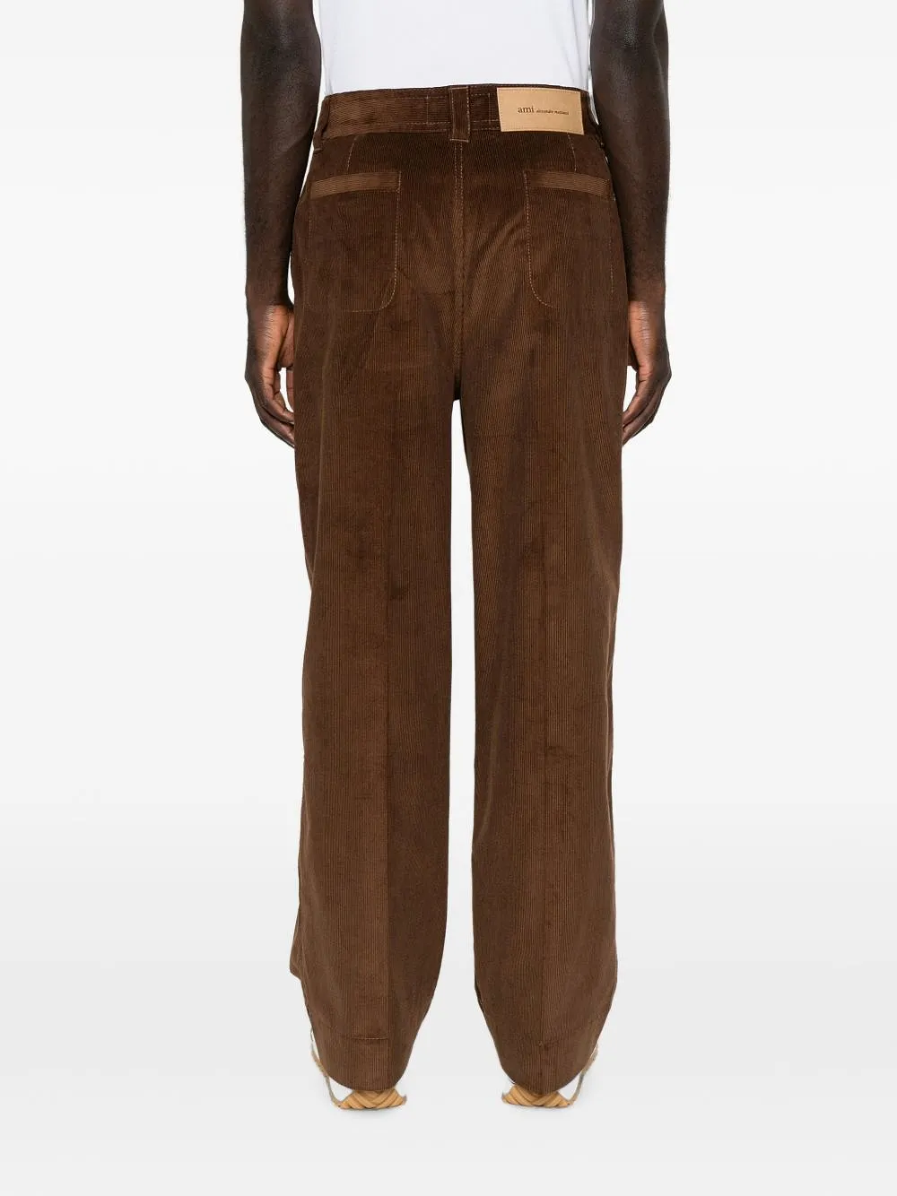 Ami Paris Velvet Trousers