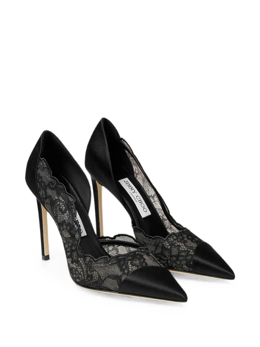 Jimmy Choo Brigitte Lace Pumps