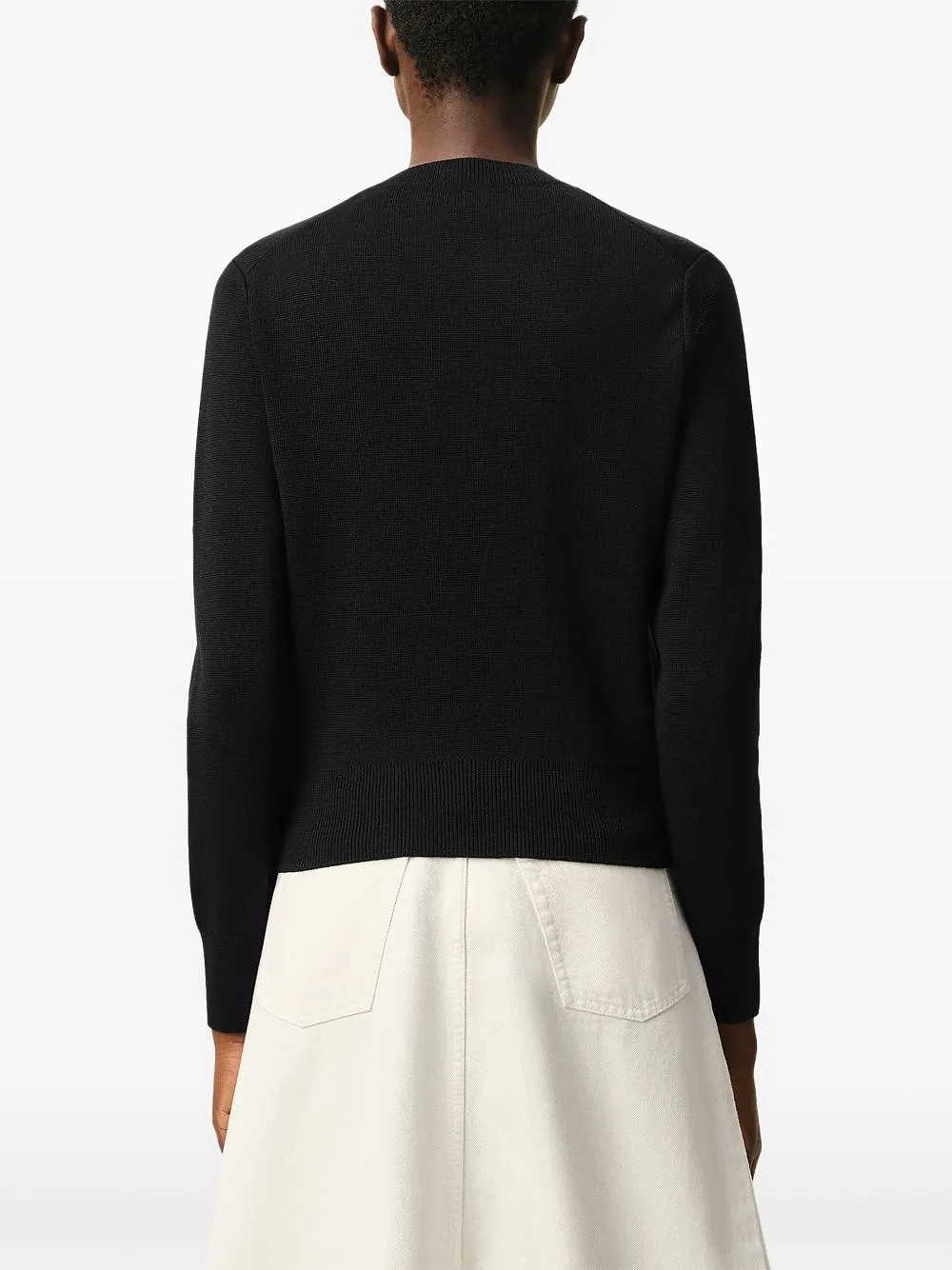 Ami Paris Ami De Coeur Wool Crewneck Sweater