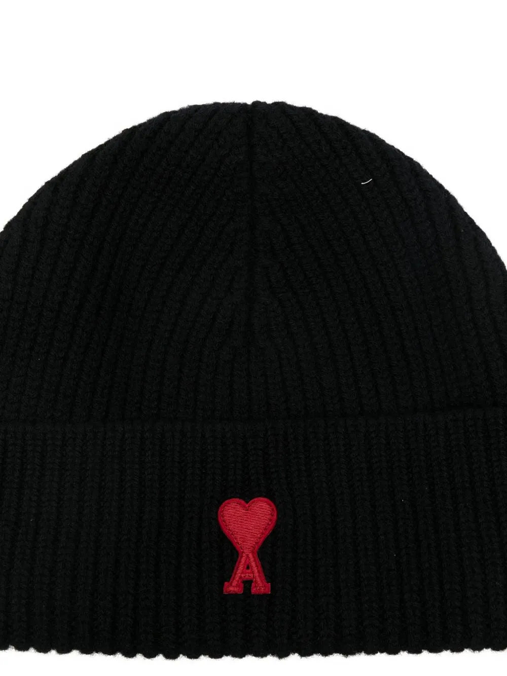 Ami Paris Ami De Coeur Wool Beanie