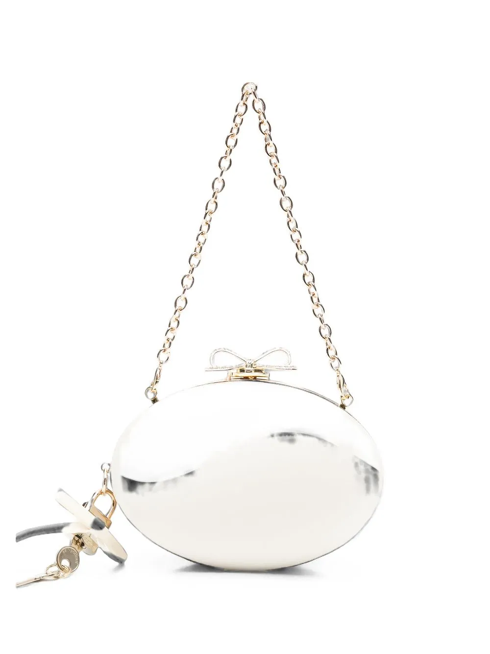 Self Portrait Satin Clutch