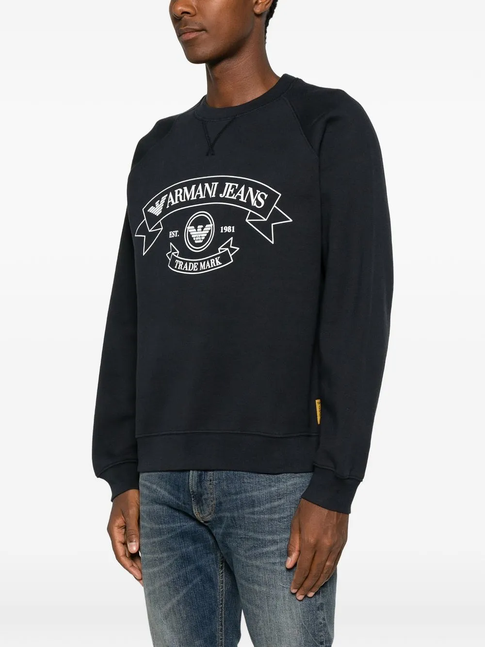 Emporio Armani Capsule Logo Cotton Sweatshirt