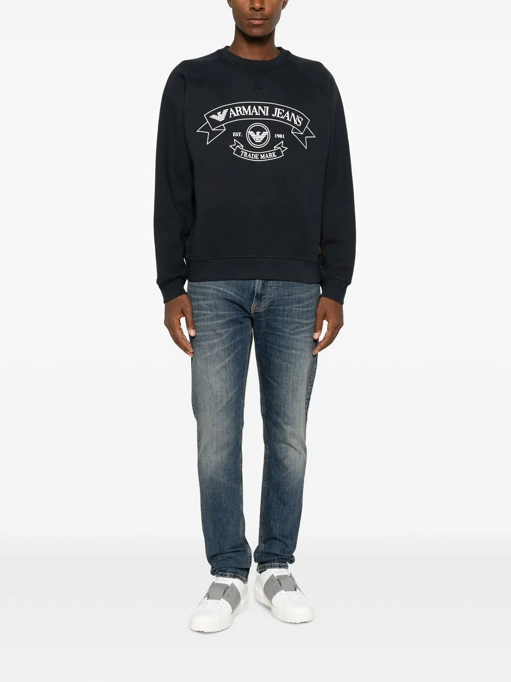 Emporio Armani Capsule Logo Cotton Sweatshirt