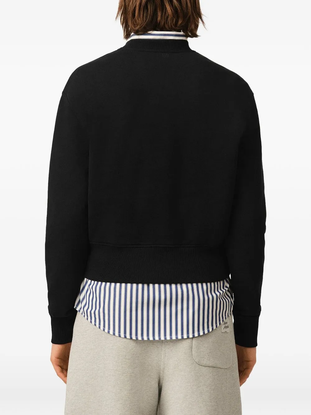 Ami Paris Ami De Coeur Cotton Sweatshirt
