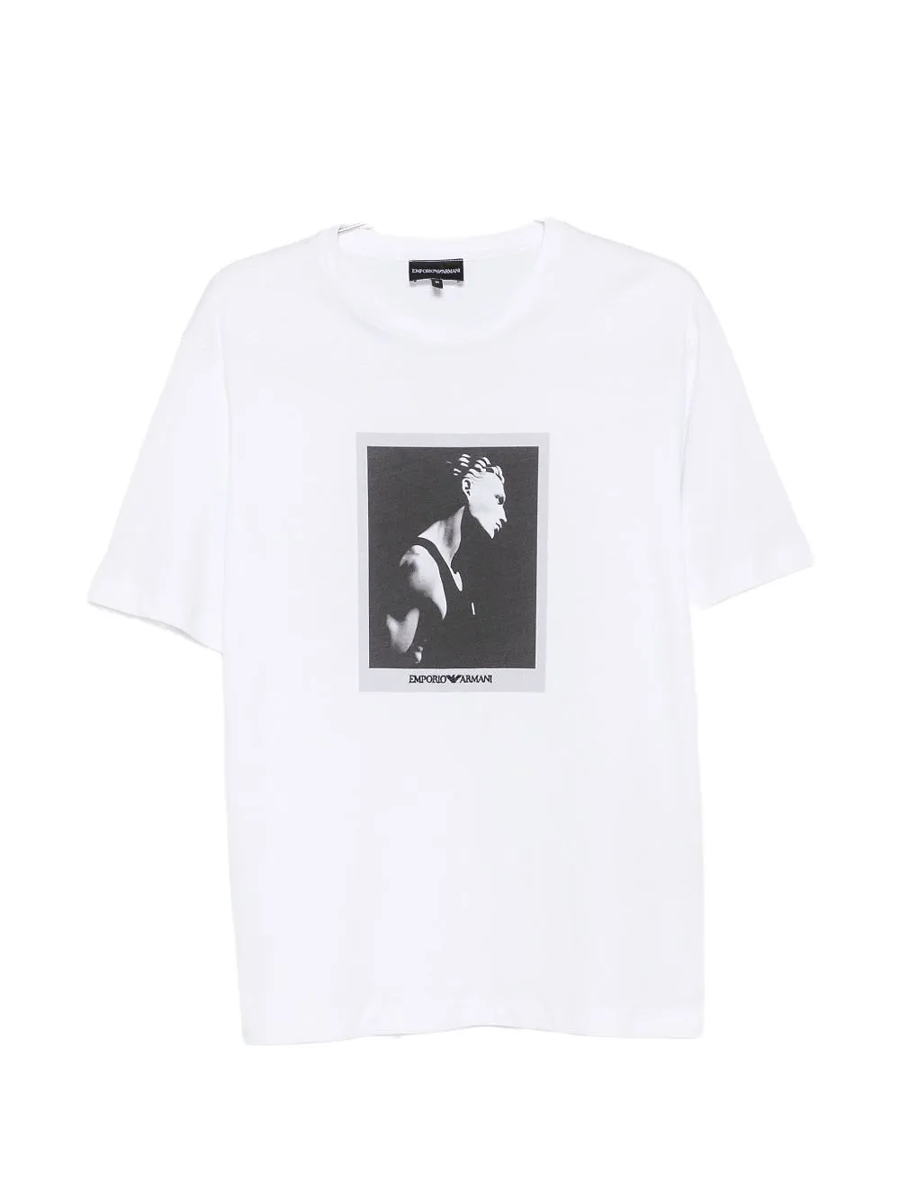 Emporio Armani Capsule Printed Cotton T Shirt