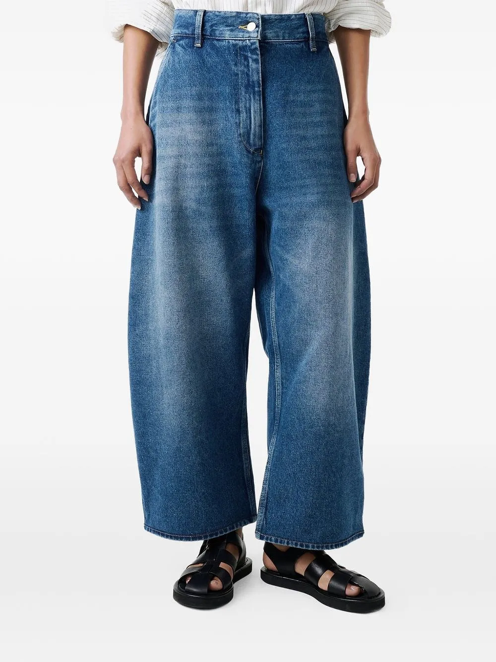 Studio Nicholson Pre Cropped Denim Jeans