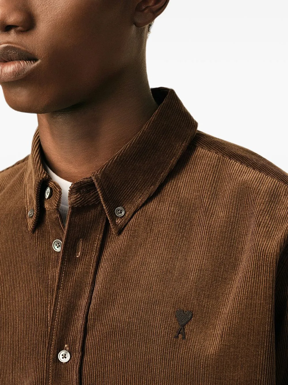 Ami Paris Velvet Shirt