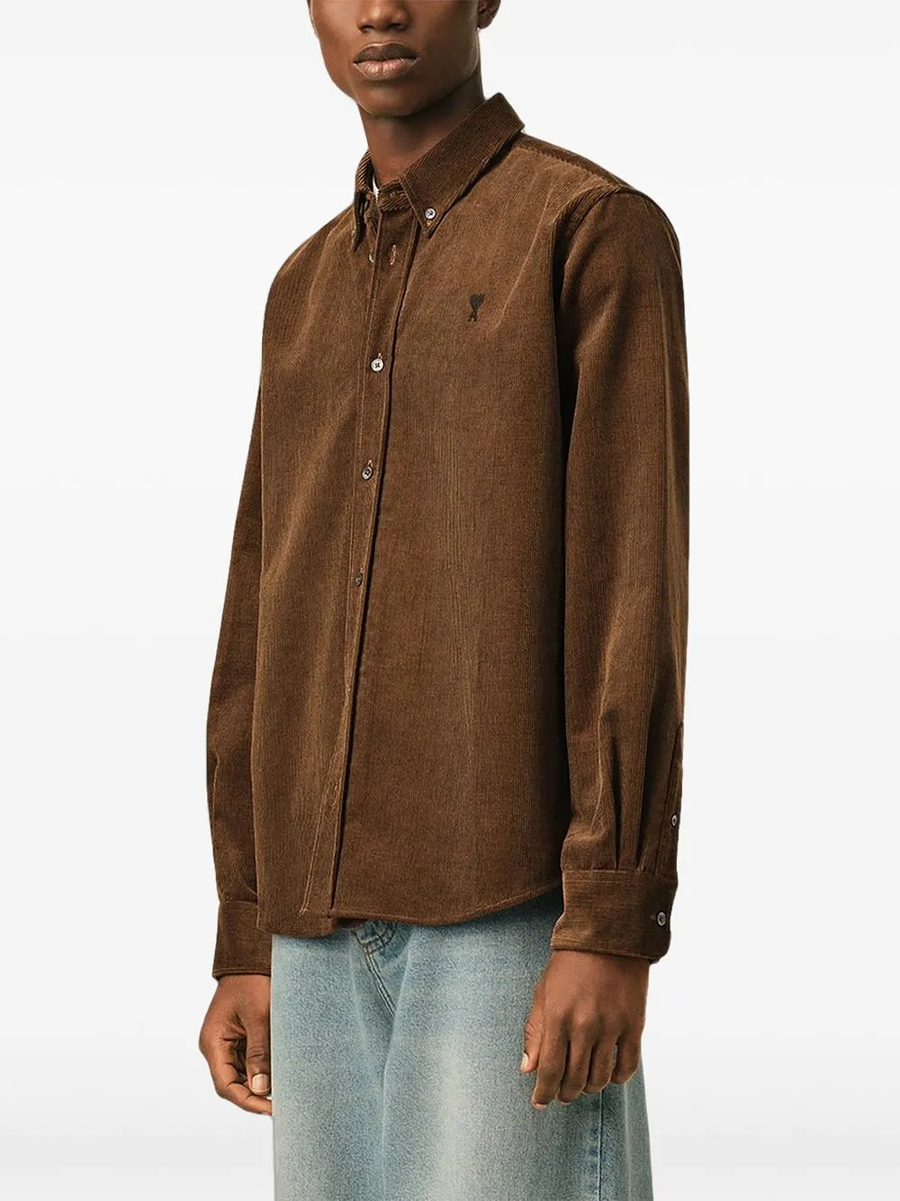 Ami Paris Velvet Shirt