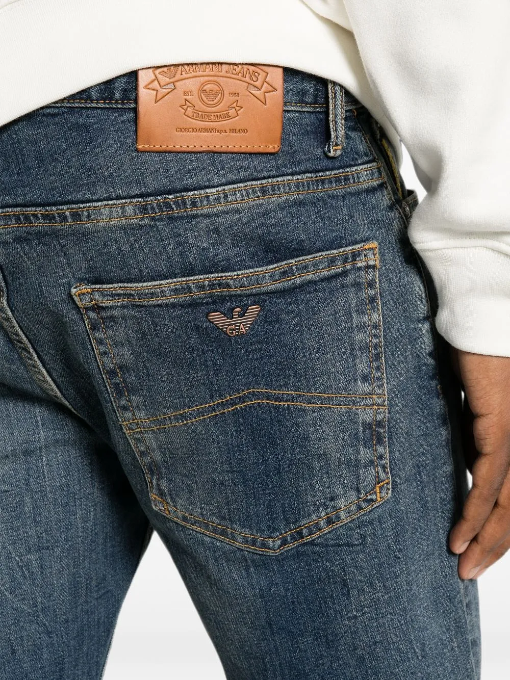 Emporio Armani Capsule Denim Cotton Jeans