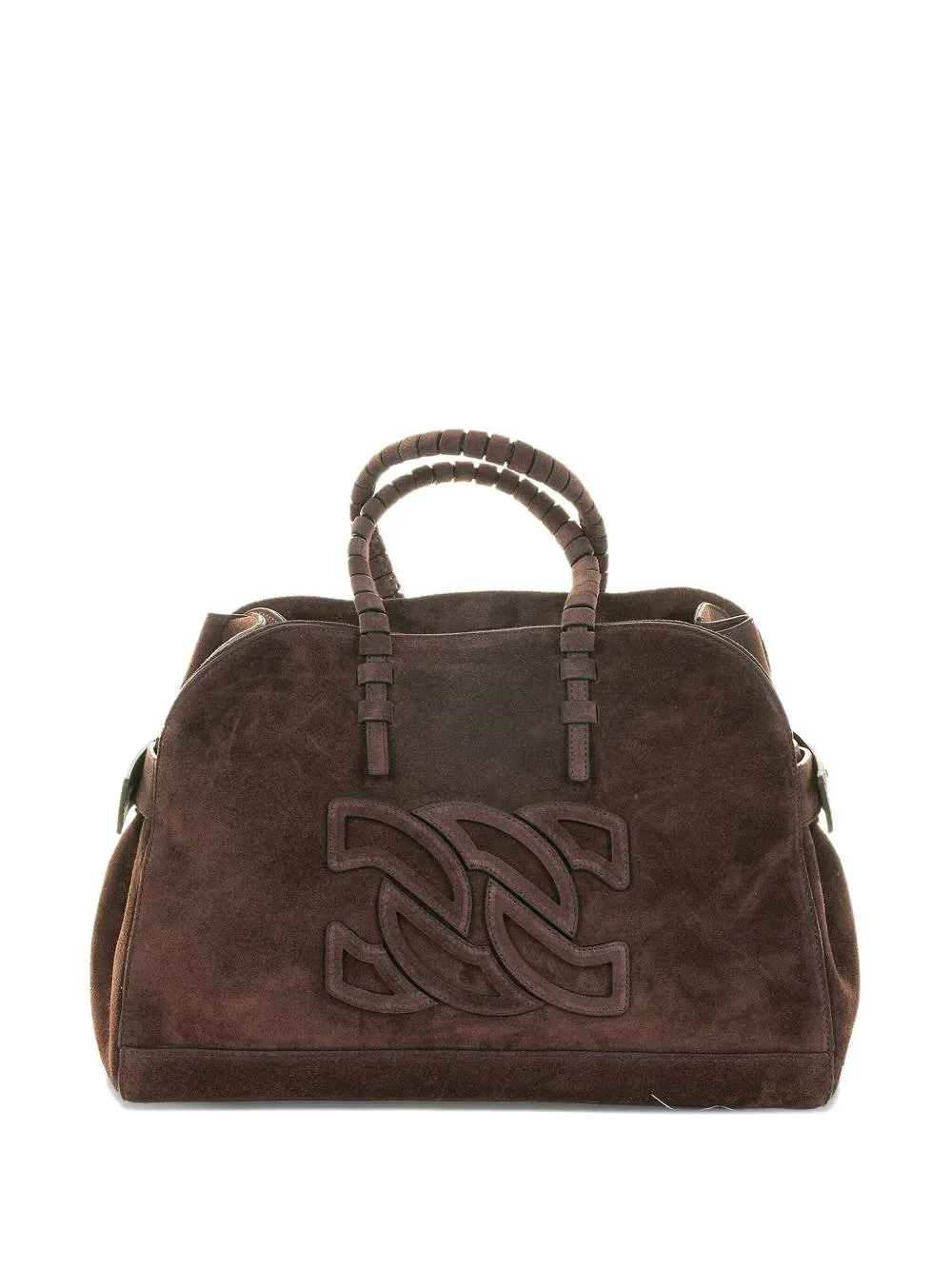 Casadei Park Avenue Leather Tote Bag