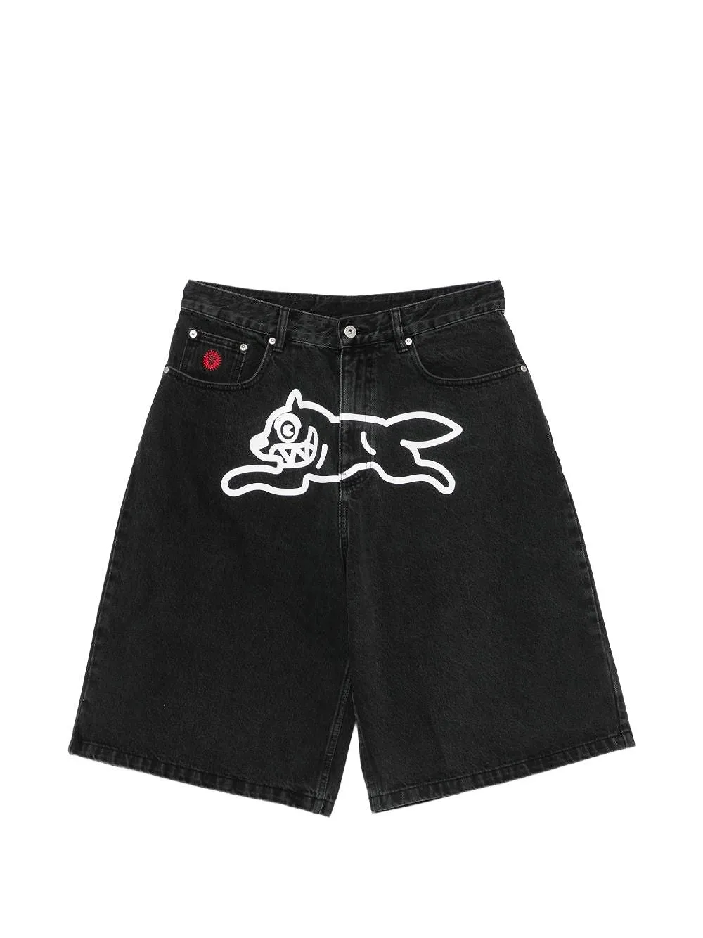Icecream Denim Cargo Shorts