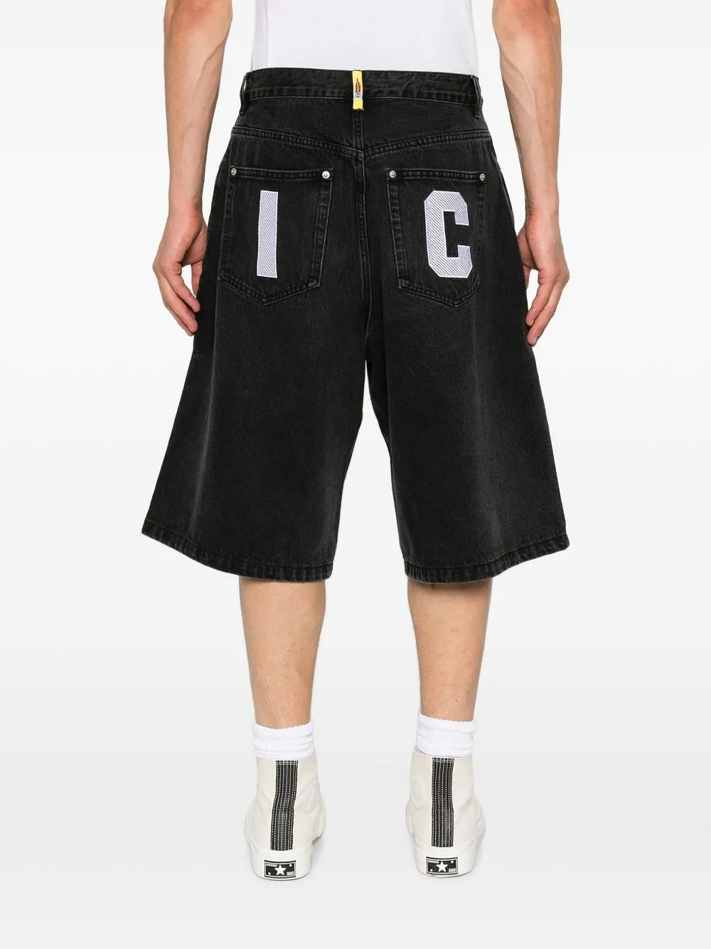 Icecream Denim Cargo Shorts