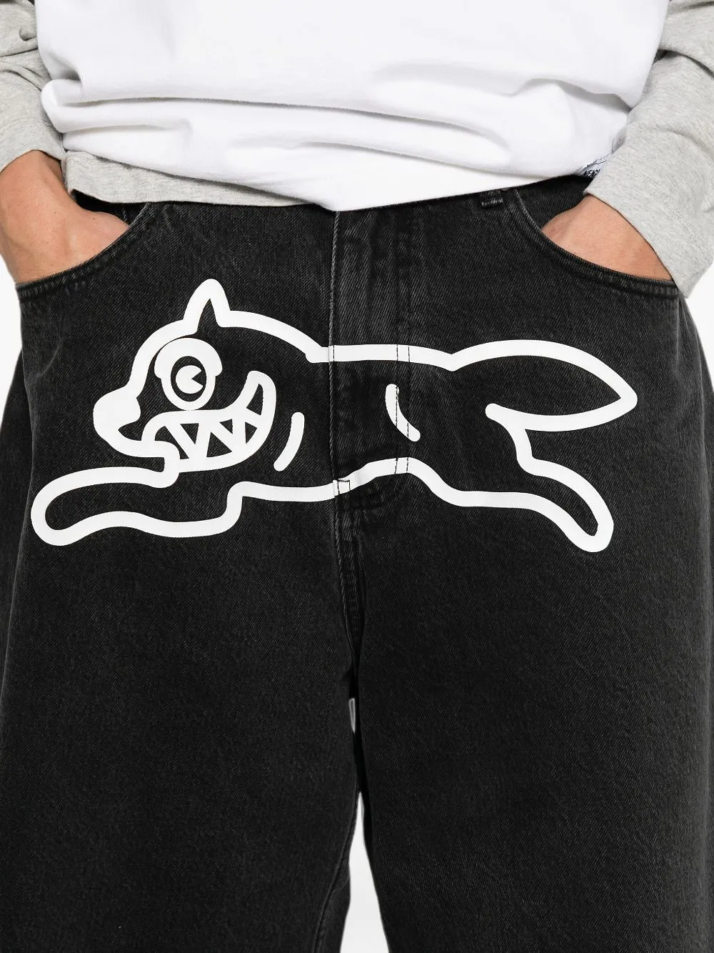 Icecream Denim Cargo Shorts