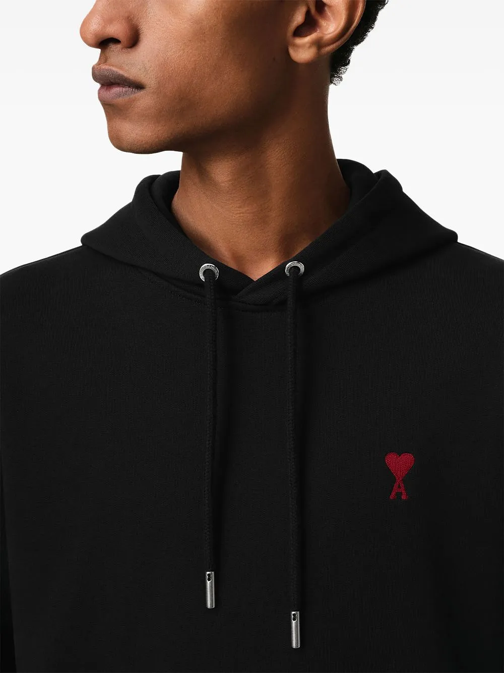 Ami Paris Ami De Coeur Cotton Hoodie