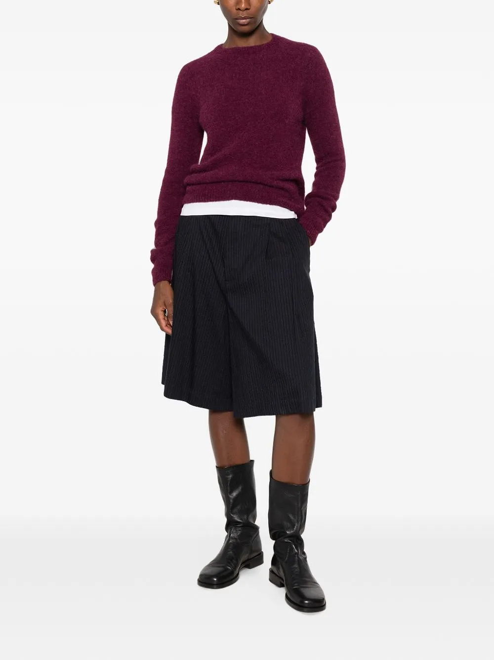 Base Wool Crewneck Sweater