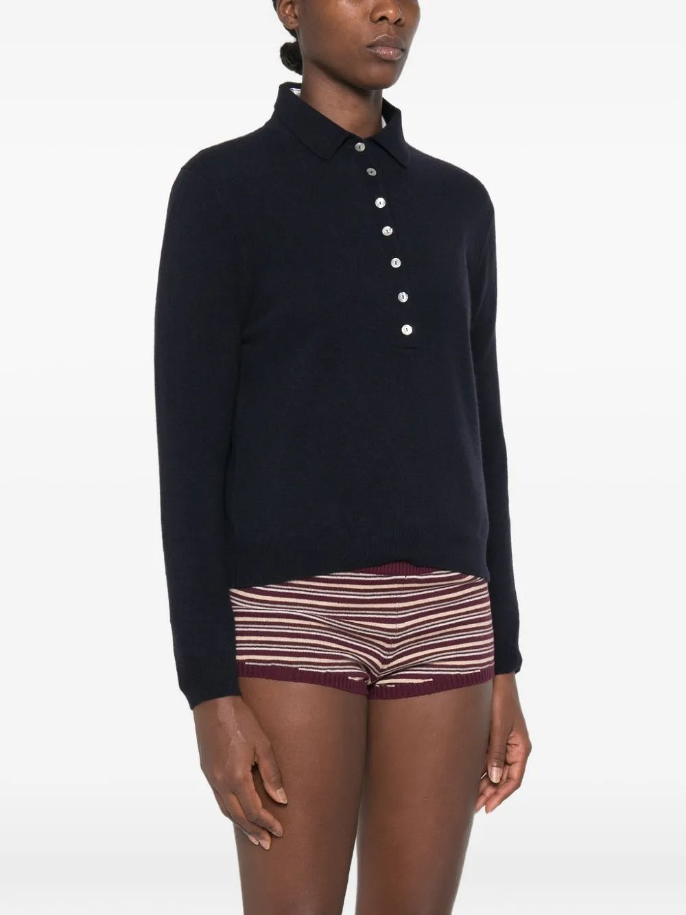 Beyou Cashmere Polo Shirt
