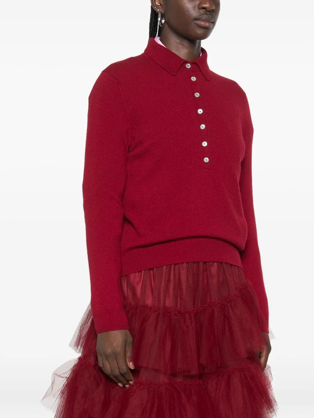 Beyou Cashmere Polo Shirt