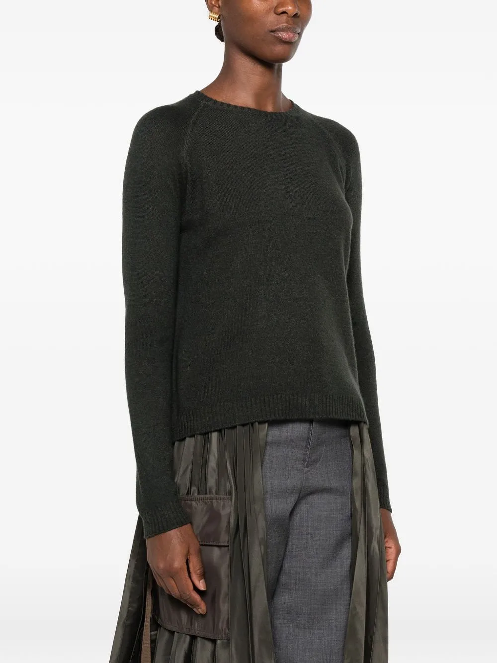 Base Wool And Cashmere Crewneck Sweater