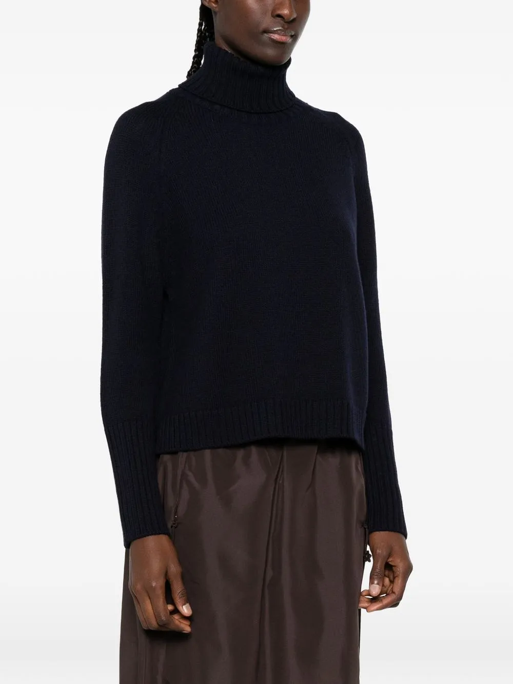 Base Wool Turtle Neck Sweater