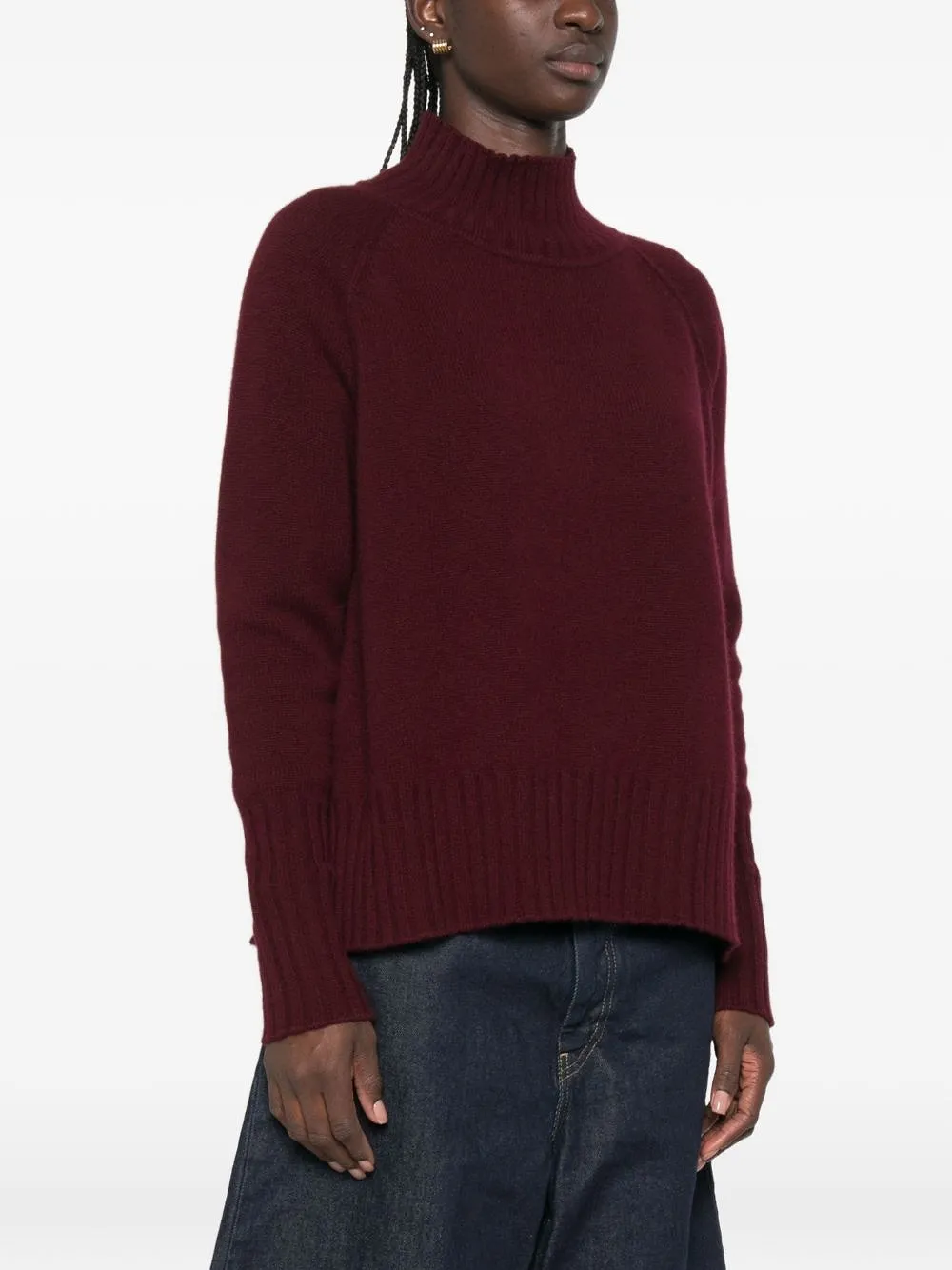 Beyou Cashmere Turtle Neck Sweater