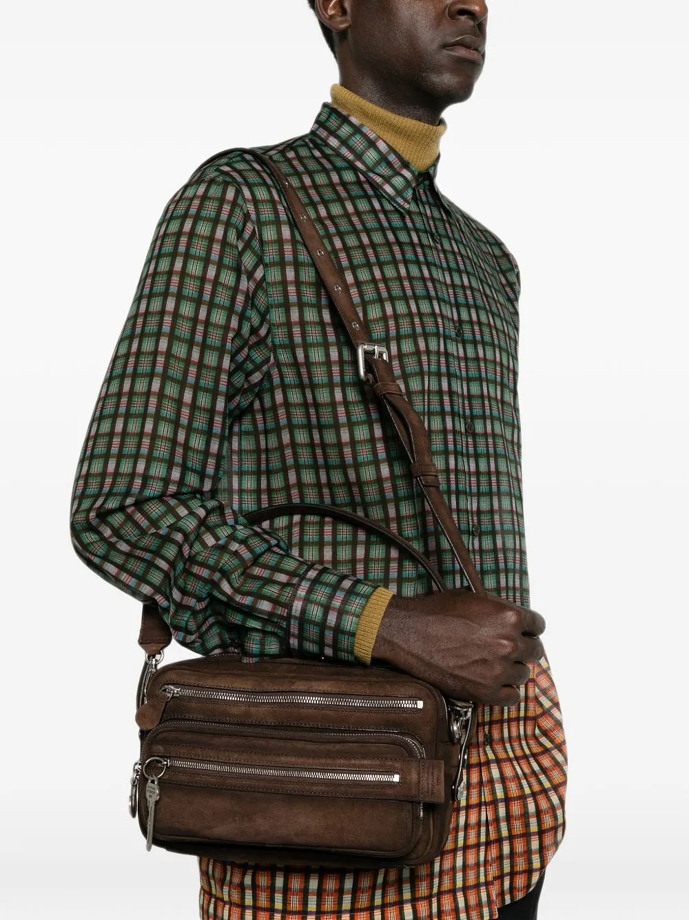 Acne Studios Camero Party Leather Shoulder Bag