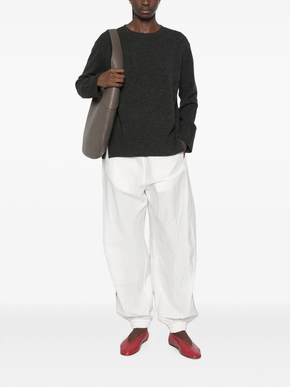 Beyou Cashmere Crewneck Sweater