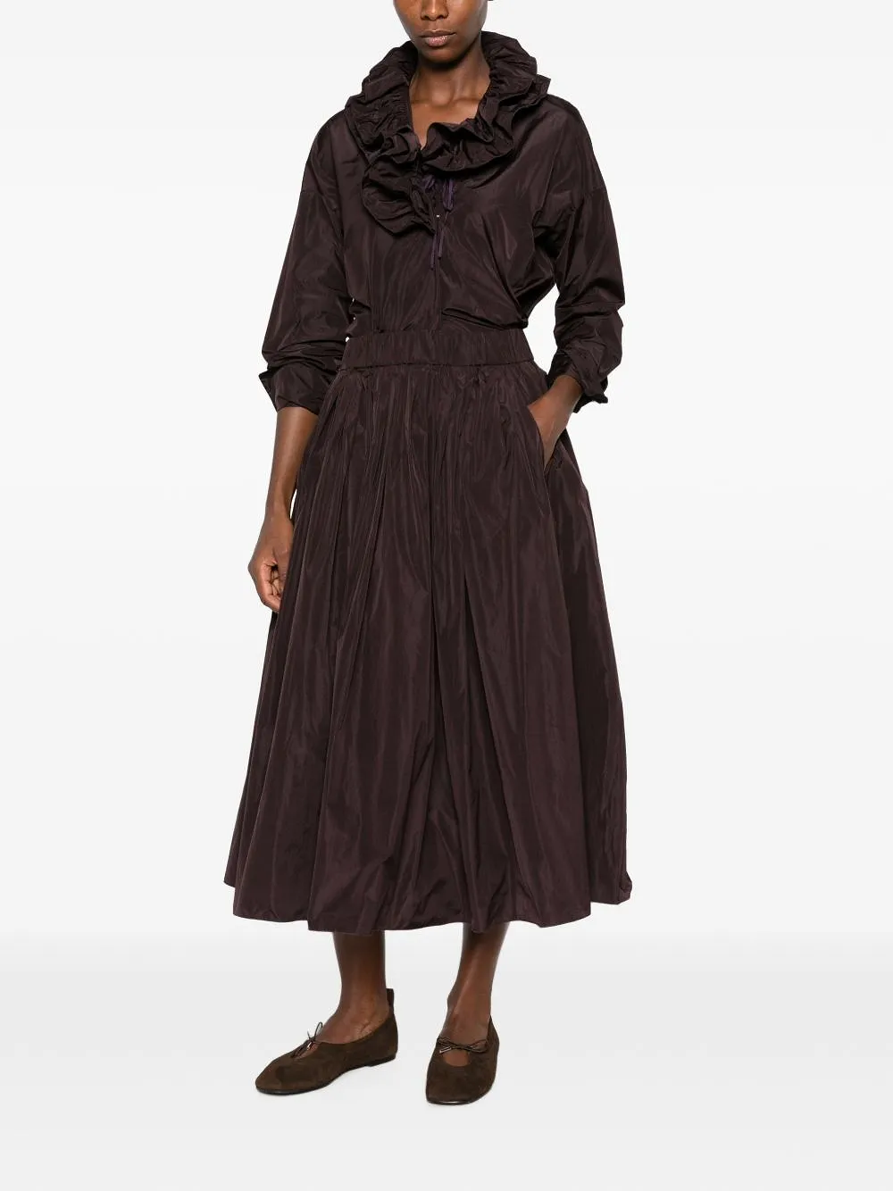 Susanne Bommer Taffetas Long Skirt