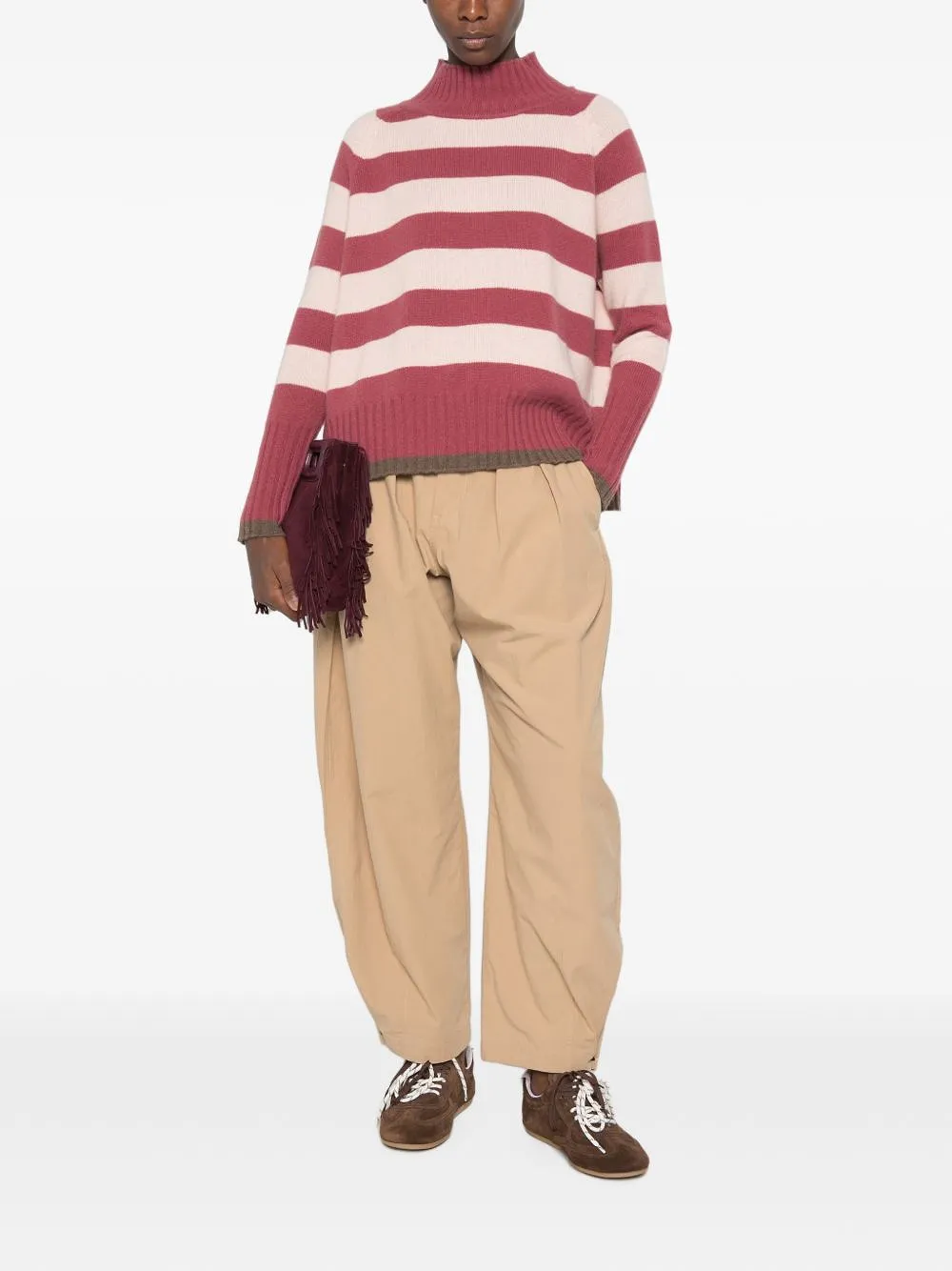 Beyou Cashmere Turtle Neck Sweater