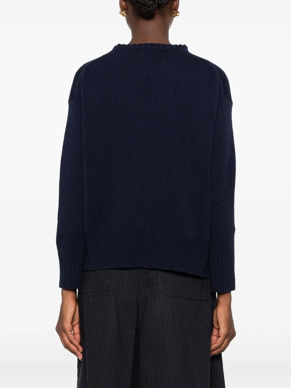 Base Wool And Cashmere Crewneck Sweater