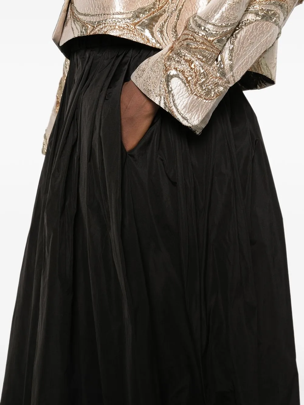 Susanne Bommer Taffetas Long Skirt
