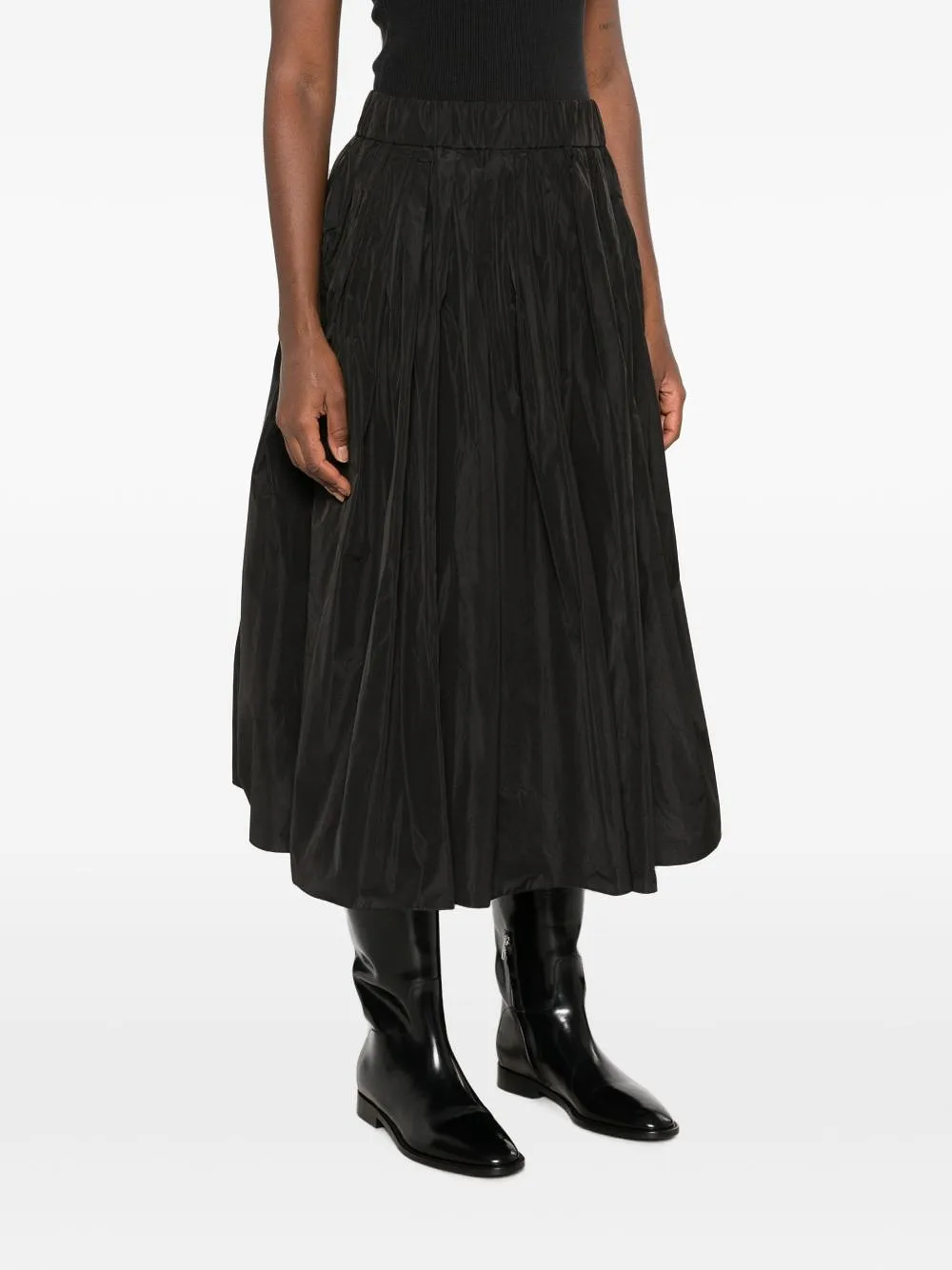Susanne Bommer Taffetas Long Skirt