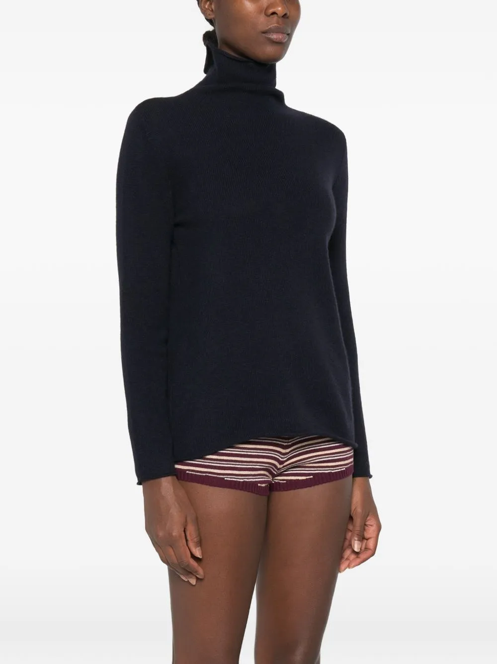 Beyou Cashmere Turtle Neck Sweater